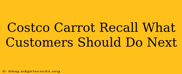 Costco Carrot Recall What Customers Should Do Next