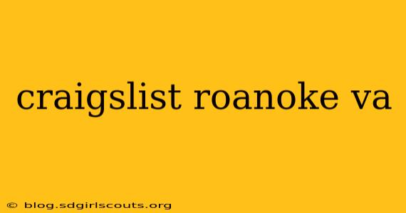 craigslist roanoke va