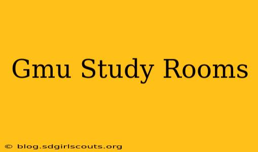 Gmu Study Rooms