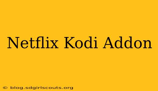 Netflix Kodi Addon