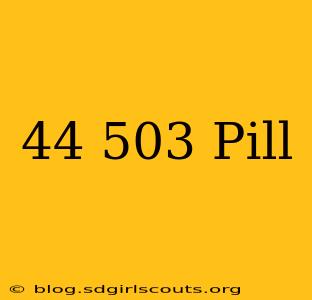 44 503 Pill