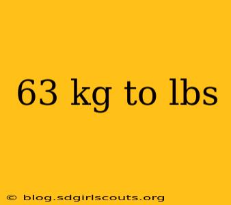 63 kg to lbs