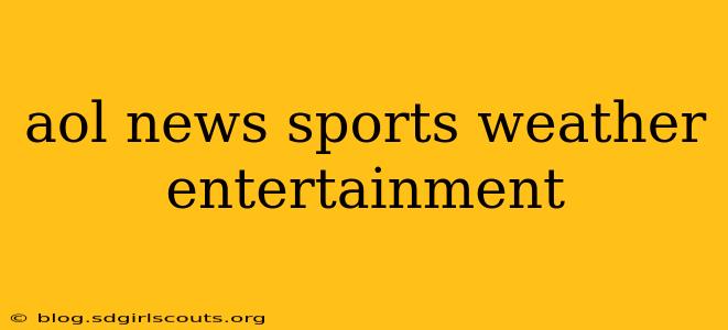 aol news sports weather entertainment