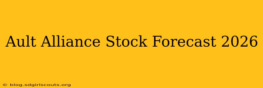 Ault Alliance Stock Forecast 2026