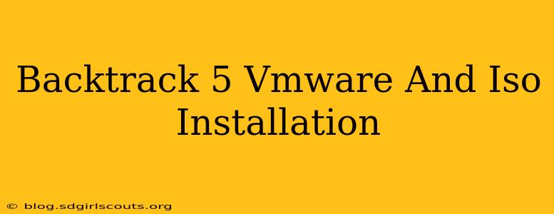 Backtrack 5 Vmware And Iso Installation