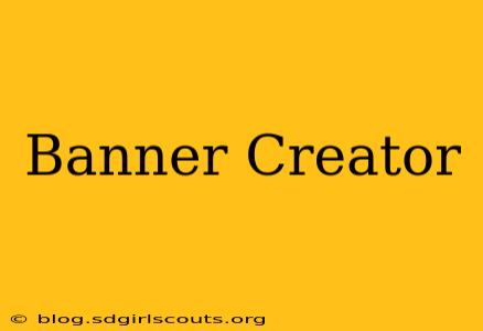 Banner Creator