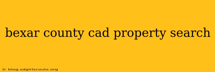 bexar county cad property search