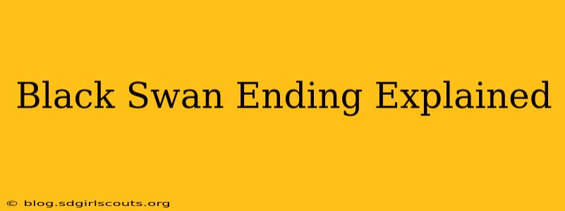 Black Swan Ending Explained