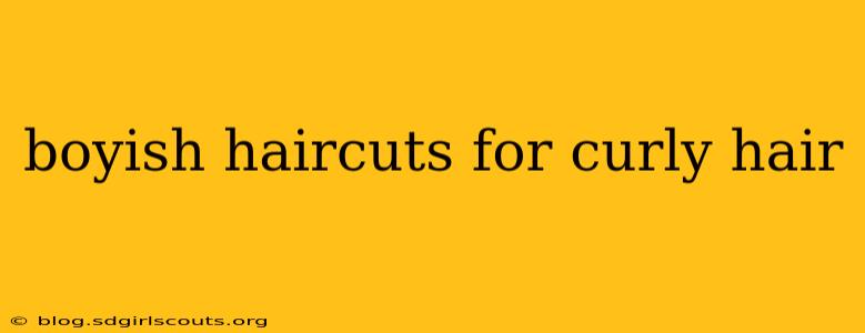 boyish haircuts for curly hair