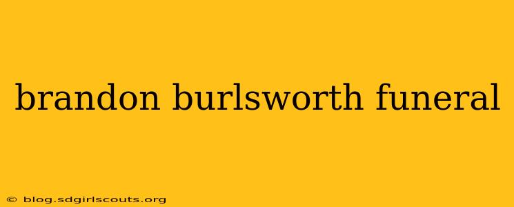 brandon burlsworth funeral