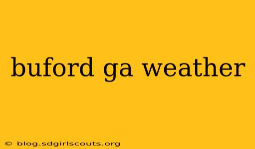 buford ga weather