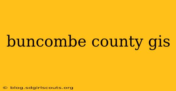 buncombe county gis