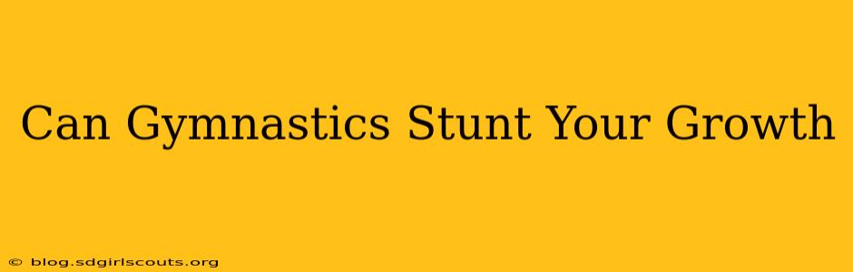 Can Gymnastics Stunt Your Growth