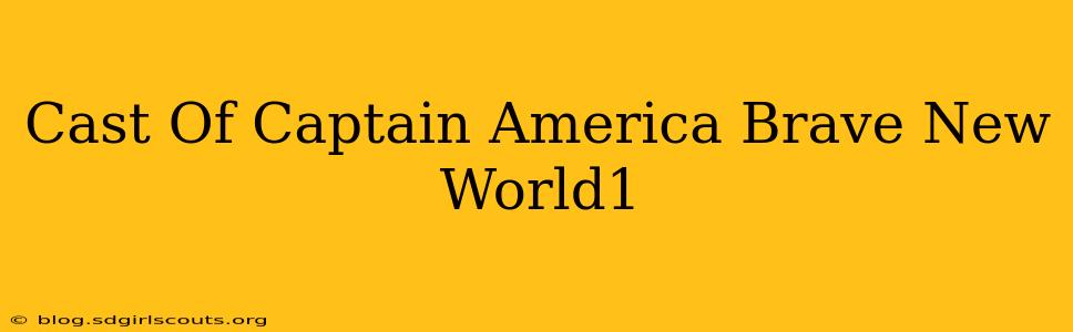 Cast Of Captain America Brave New World1