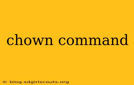 chown command