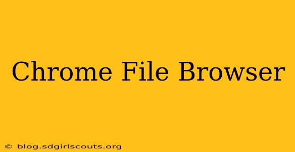 Chrome File Browser