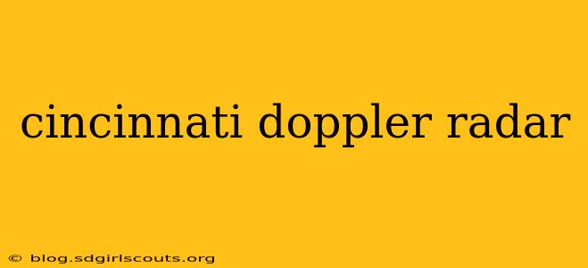 cincinnati doppler radar