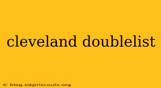 cleveland doublelist