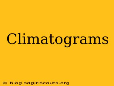 Climatograms