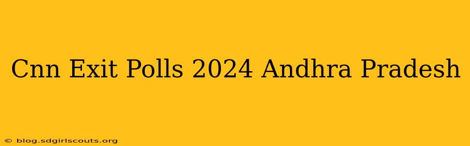 Cnn Exit Polls 2024 Andhra Pradesh