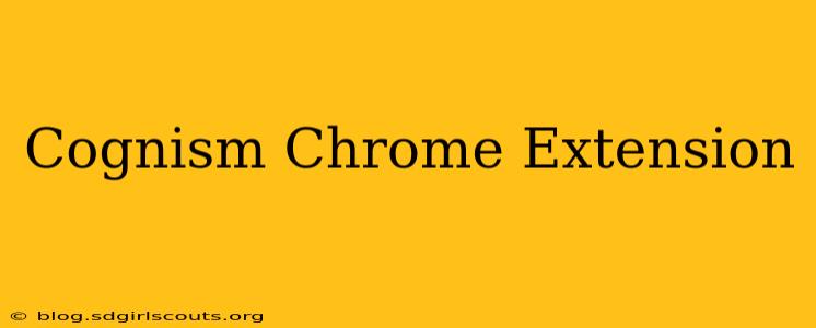 Cognism Chrome Extension