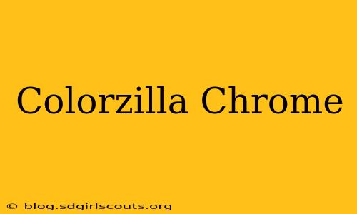 Colorzilla Chrome