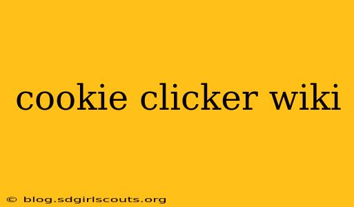 cookie clicker wiki