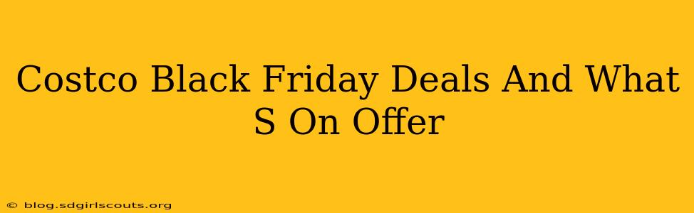 Costco Black Friday Deals And What S On Offer