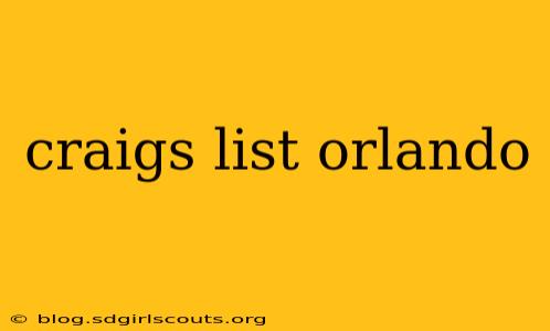 craigs list orlando