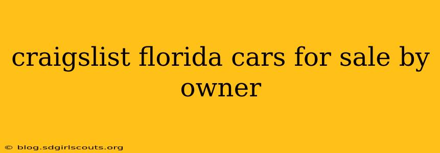 craigslist florida cars for sale by owner