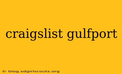 craigslist gulfport