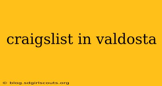craigslist in valdosta