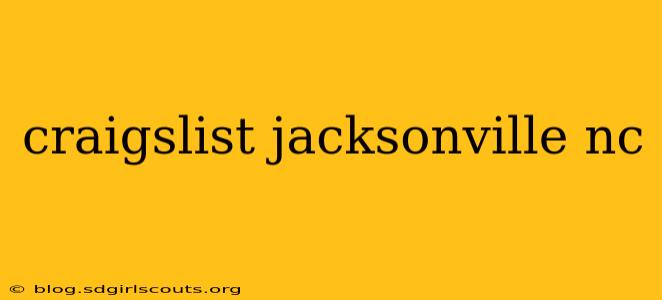 craigslist jacksonville nc