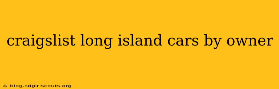 craigslist long island cars by owner