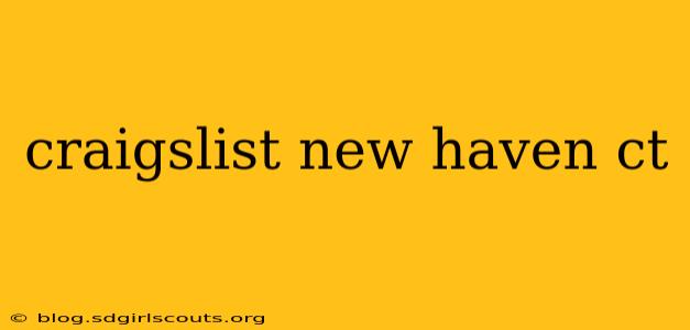 craigslist new haven ct