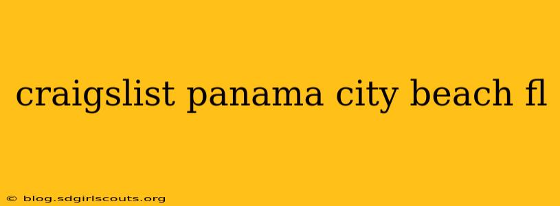 craigslist panama city beach fl