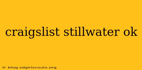craigslist stillwater ok