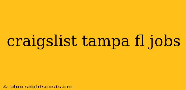 craigslist tampa fl jobs