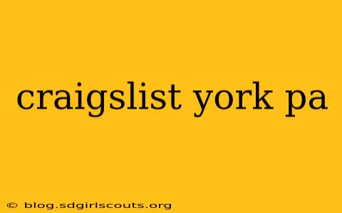 craigslist york pa
