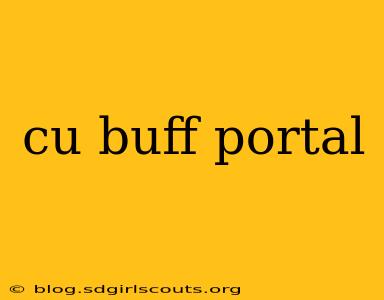 cu buff portal