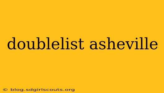 doublelist asheville