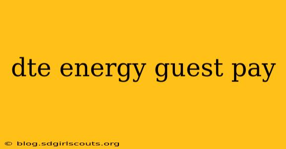 dte energy guest pay