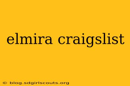 elmira craigslist