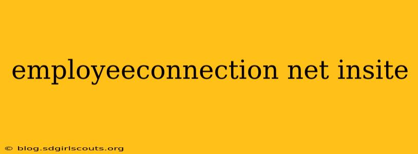 employeeconnection net insite
