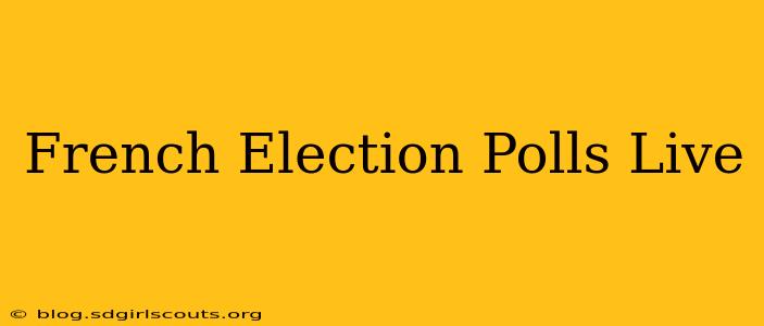 French Election Polls Live