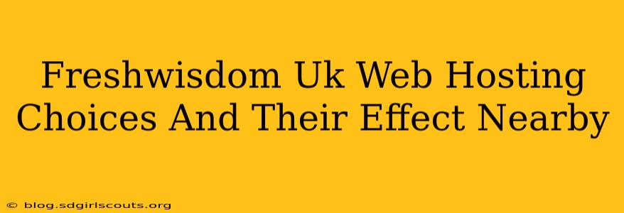Freshwisdom Uk Web Hosting Choices And Their Effect Nearby