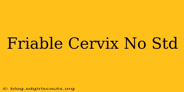 Friable Cervix No Std
