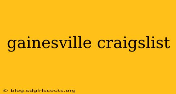 gainesville craigslist