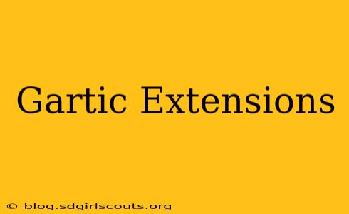 Gartic Extensions