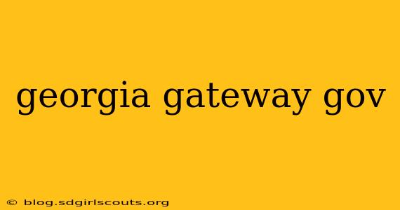georgia gateway gov